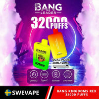 Bang Leader (Kingdoms Rex) 32000 Puffs Double Flavour Vape (10st - Box)