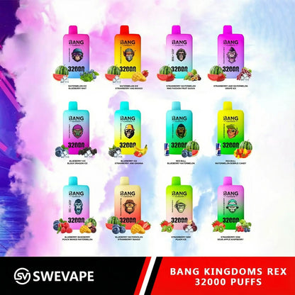 Bang Leader (Kingdoms Rex) 32000 Puffs Double Flavour Vape (10st - Box)