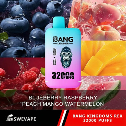 Bang Leader (Kingdoms Rex) 32000 Puffs Double Flavour Vape (10st - Box)