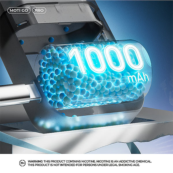 Moti Go Pro 12000 Puffs: The Ultimate Vape Refillable Experience med SweVape (10st - Box)