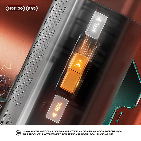 Moti Go Pro 12000 Puffs: The Ultimate Vape Refillable Experience med SweVape (10st - Box)