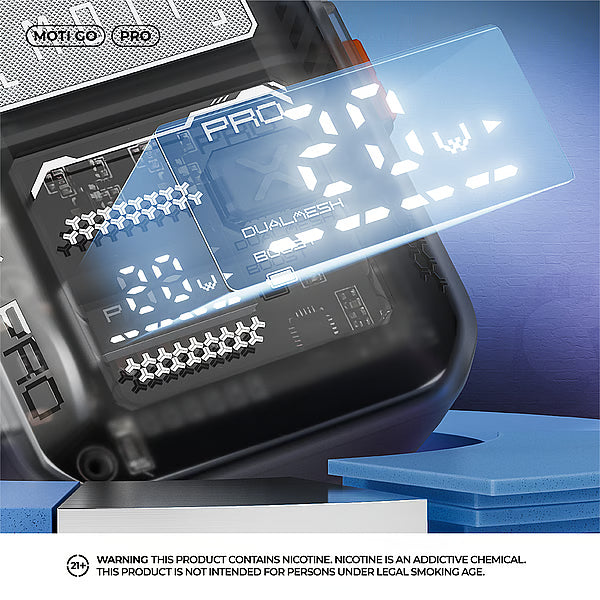 Moti Go Pro 12000 Puffs: The Ultimate Vape Refillable Experience med SweVape (10st - Box)