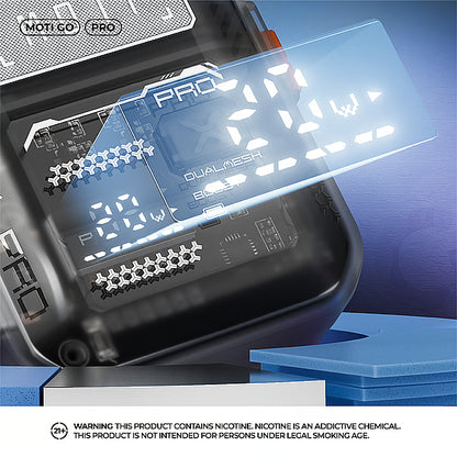 Moti Go Pro 12000 Puffs: The Ultimate Vape Refillable Experience med SweVape (10st - Box)