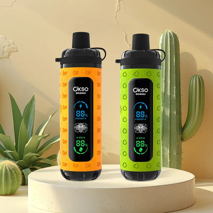 OKSO ShiSha Max 40000 Puffs 40k Adjustable Airflow Disposable Vape (10st - Box)