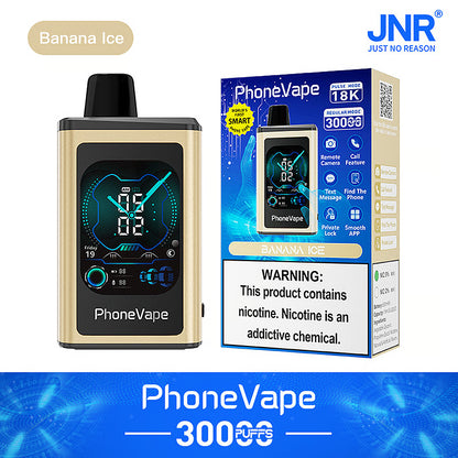JNR PhoneVape 30000 Puffs Disposable Vape (10st - Box)