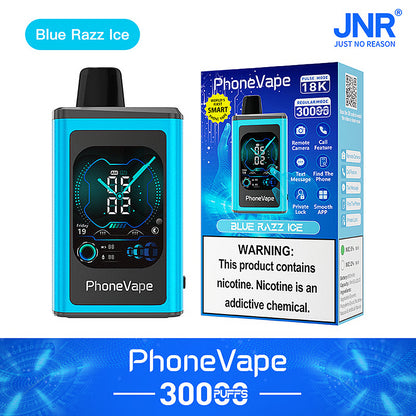 JNR PhoneVape 30000 Puffs Disposable Vape (10st - Box)