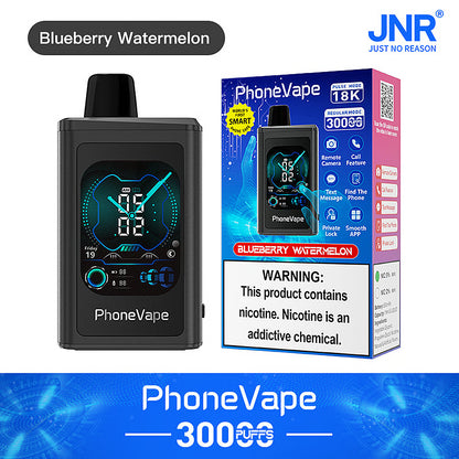 JNR PhoneVape 30000 Puffs Disposable Vape (10st - Box)