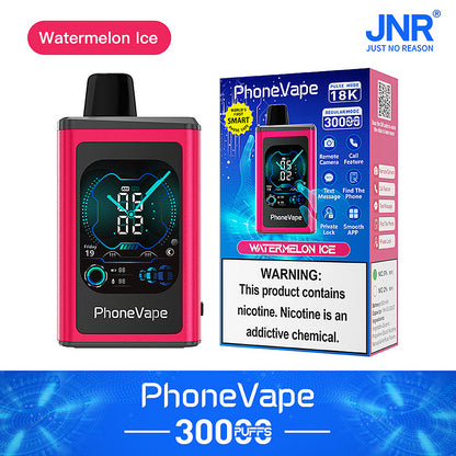 JNR PhoneVape 30000 Puffs Disposable Vape (10st - Box)