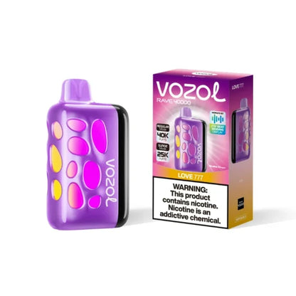 Vozol Rave 40000 Puffs - Eleganta Vapingupplevelser (10st - Box)