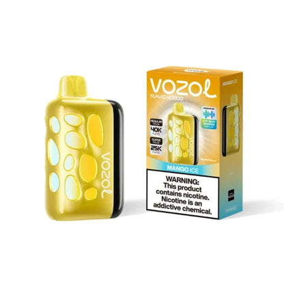 Vozol Rave 40000 Puffs - Eleganta Vapingupplevelser (10st - Box)