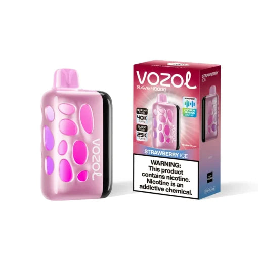 Vozol Rave 40000 Puffs - Eleganta Vapingupplevelser (10st - Box)