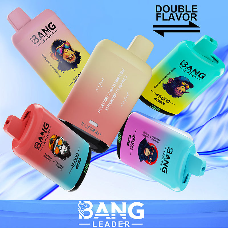 Bang Leader 45000 Puffs 45k Double Flavor Disposable Vape (10st - Box)