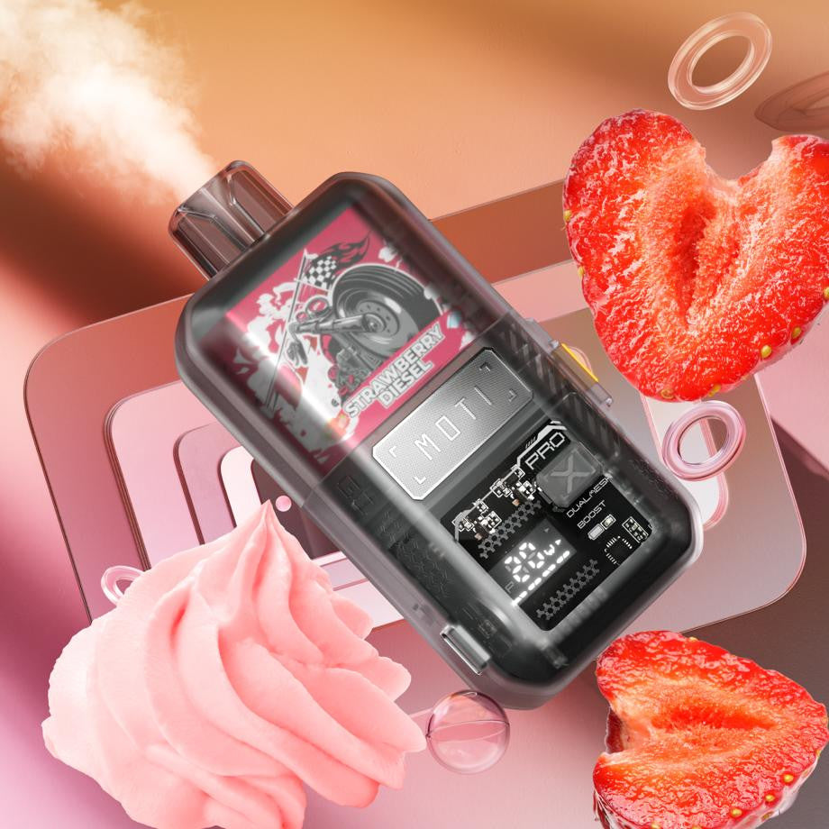 Moti Go Pro 12000 Puffs: The Ultimate Vape Refillable Experience med SweVape (10st - Box)