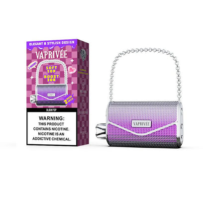Vape 50000 Puffs 50k Disposable Vape – LED-display Diamond Handbag Style Design (10st - Box)